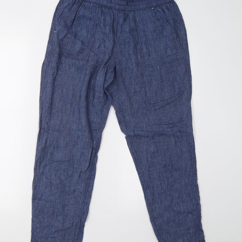 Nutmeg Womens Blue   Trousers  Size 10 L27 in