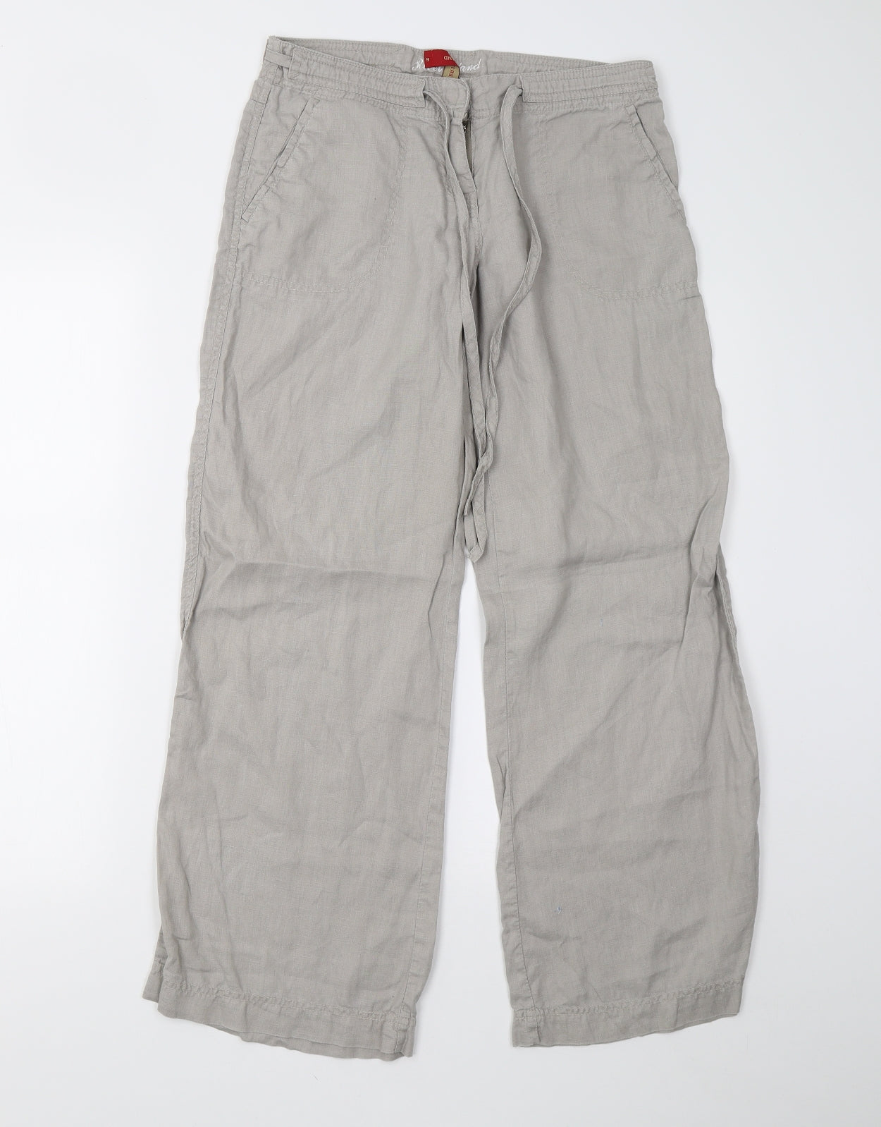 River Island Womens Grey   Trousers  Size 6 L28 in