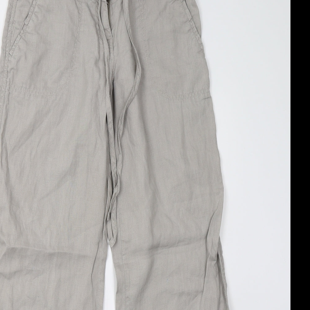 River Island Womens Grey   Trousers  Size 6 L28 in