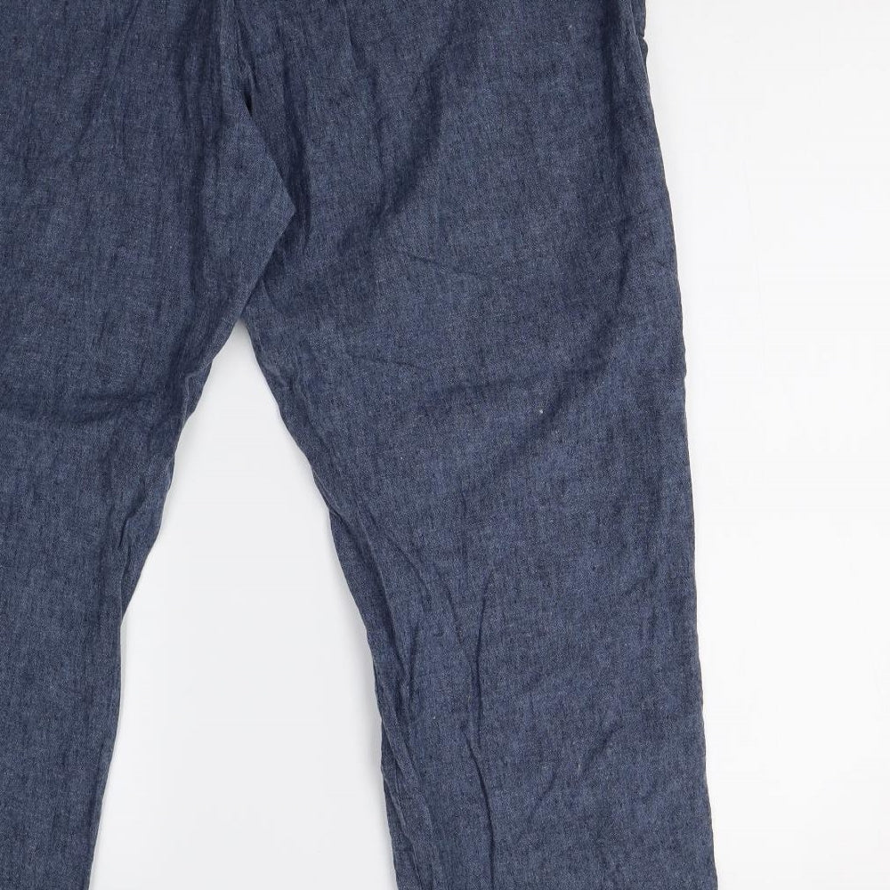 F&F Womens Blue   Trousers  Size 22 L28 in