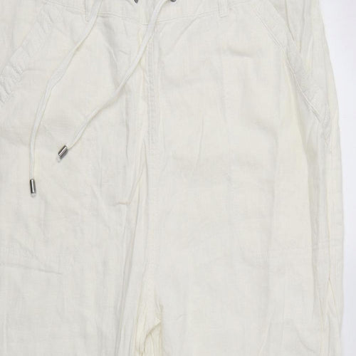 Yours Womens Ivory   Trousers  Size 22 L26 in