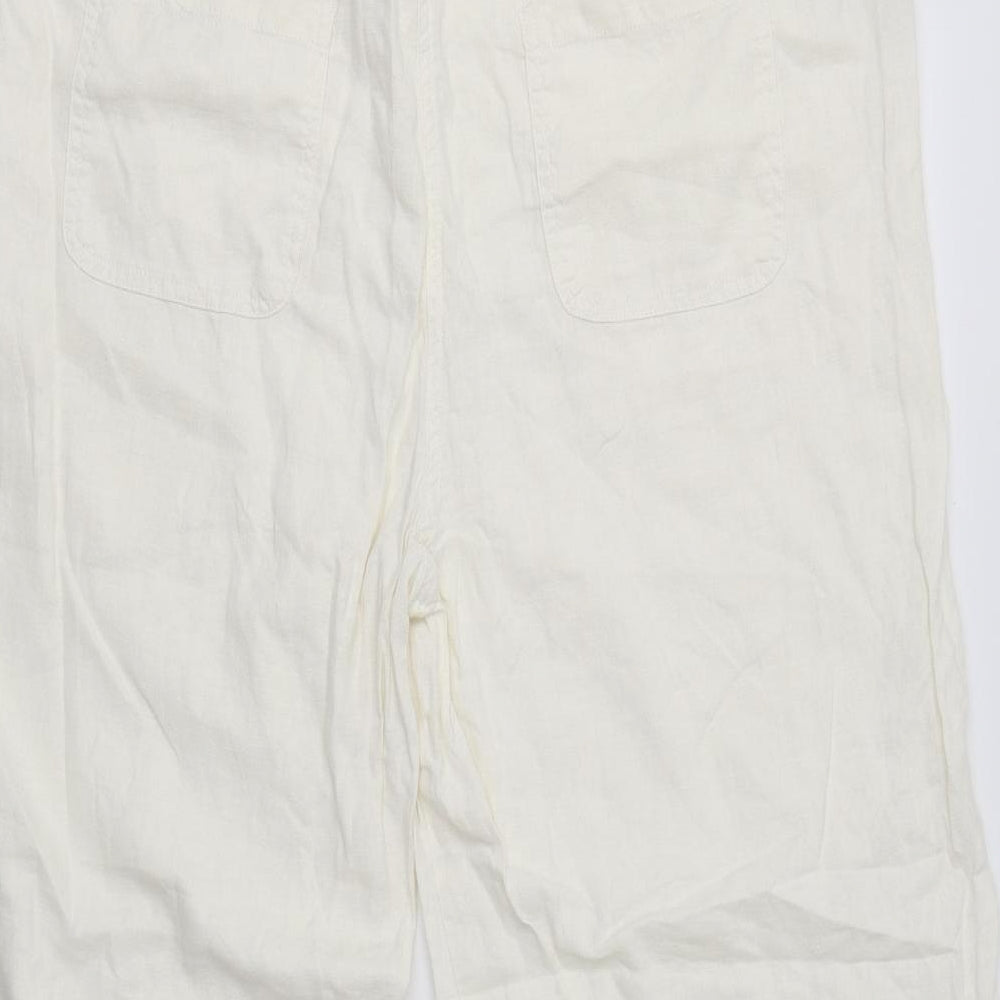 Yours Womens Ivory   Trousers  Size 22 L26 in