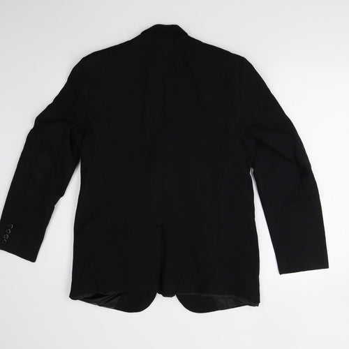 Grace Tailors Mens Black   Jacket Suit Jacket Size 36