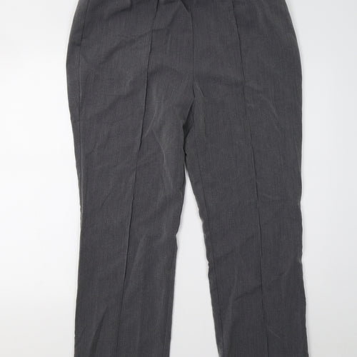 Bonmarché Womens Grey   Trousers  Size 16 L27 in
