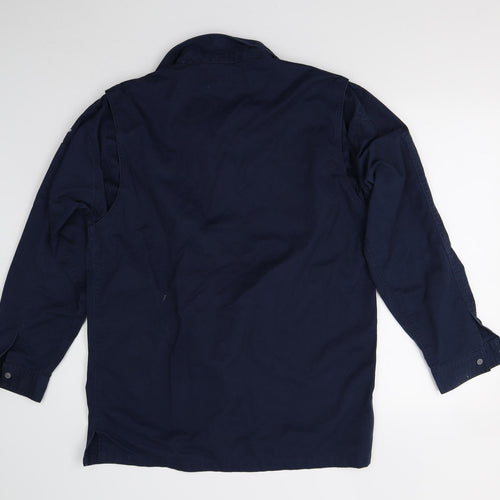 Pure First Mens Blue    Button-Up Size XL