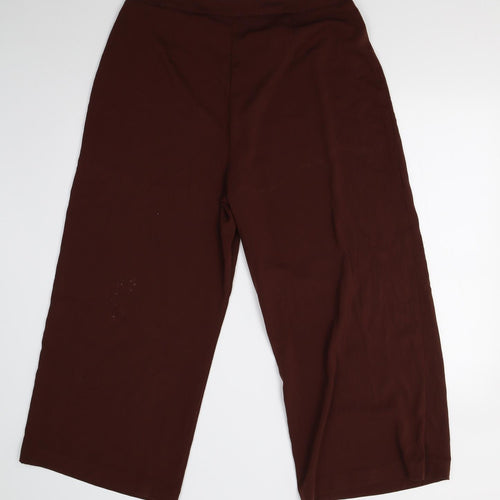 Dorothy Perkins Womens Brown   Trousers  Size 16 L24 in