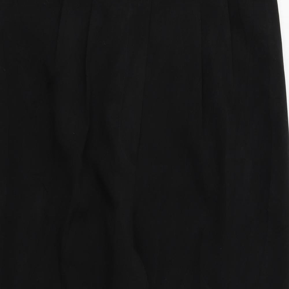 Peacock's Womens Black   Trousers  Size 12 L27 in