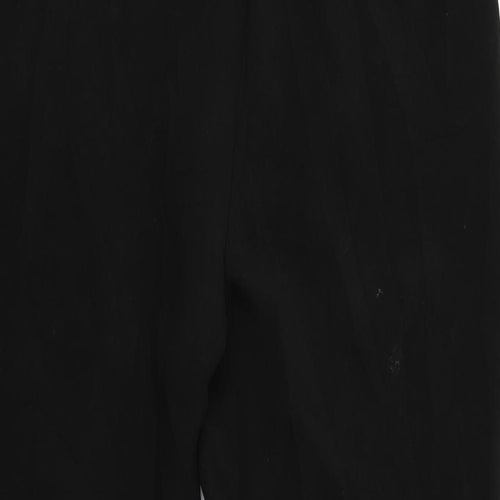 Peacock's Womens Black   Trousers  Size 12 L27 in