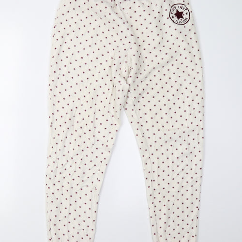 New Look Womens Multicoloured Polka Dot   Pyjama Pants Size 12