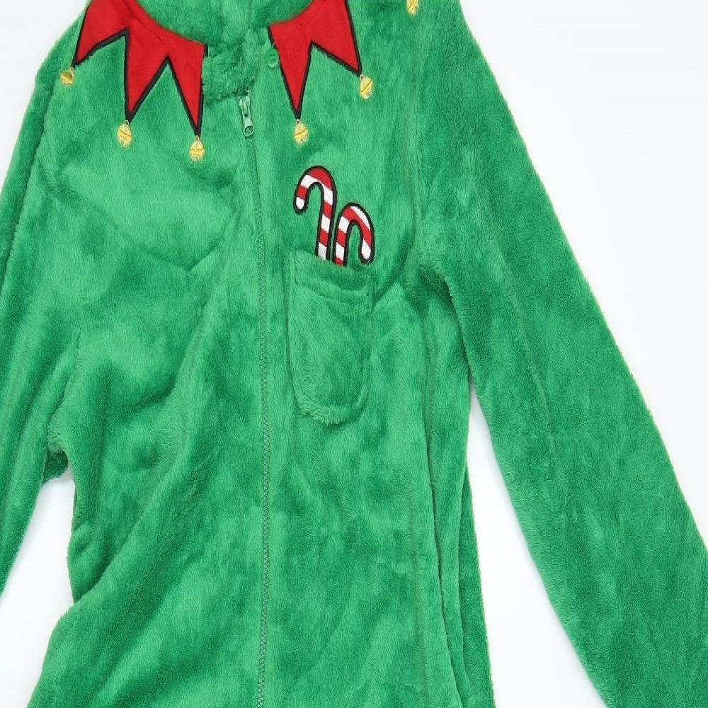 Primark Boys Green    One Piece Size 13-14 Years  - Elf Christmas