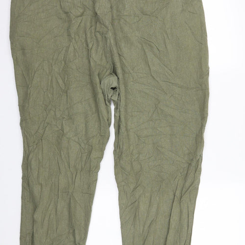 TU Womens Green   Jogger Trousers Size 20 L27 in