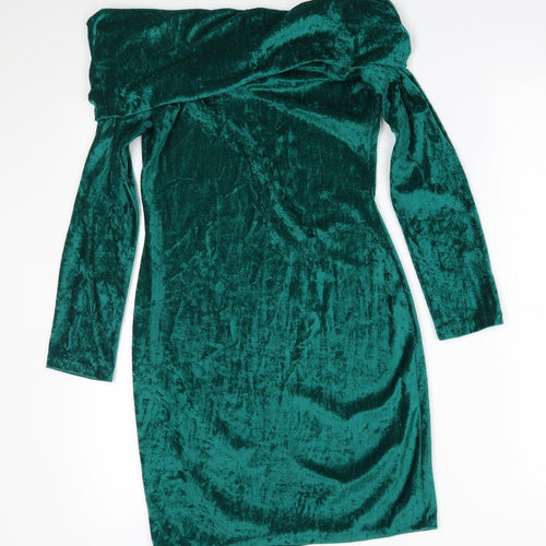 Celebrity Womens Green   Pencil Dress  Size 10