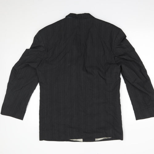 trevira Mens Grey Striped  Jacket Blazer