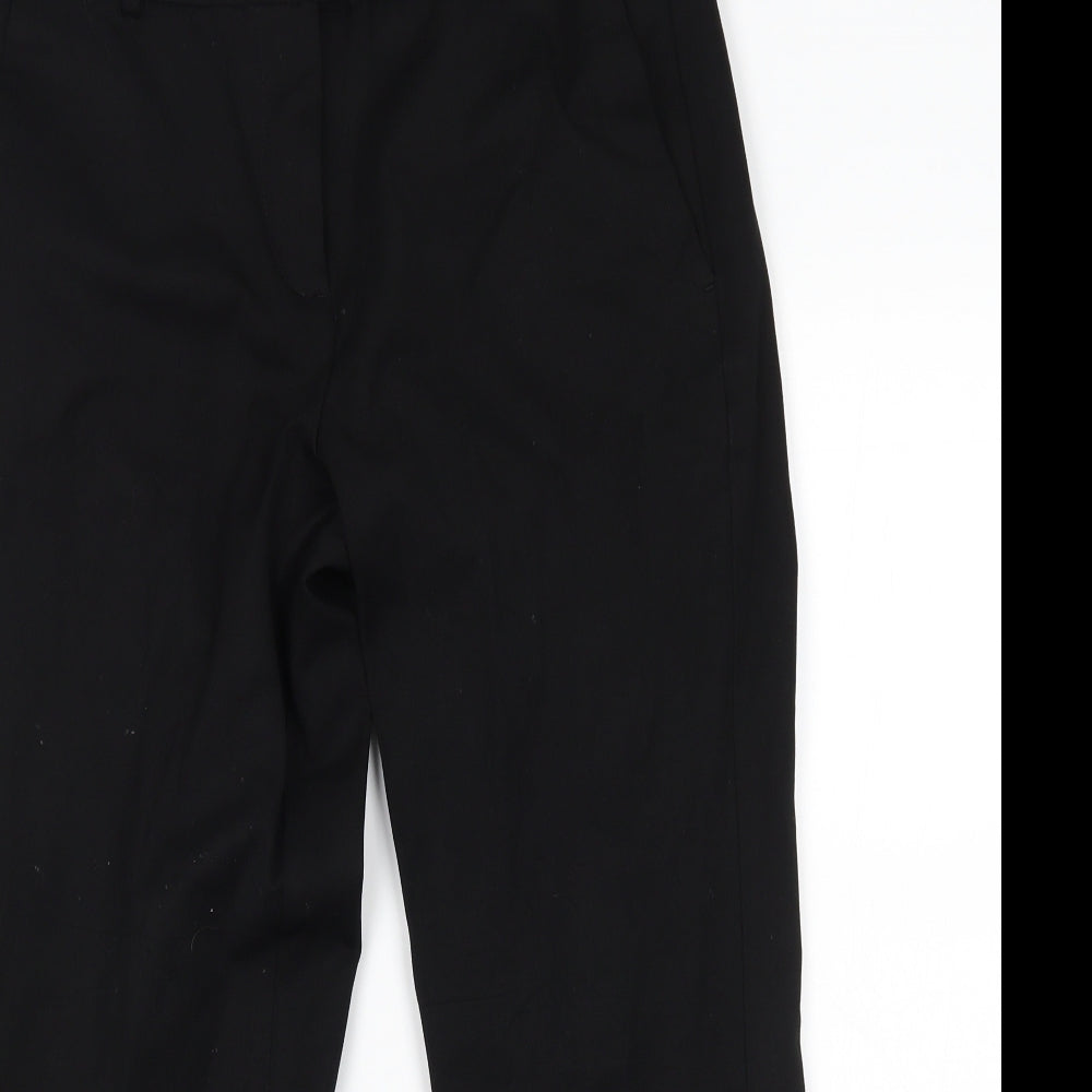 M&S Womens Black   Capri Trousers Size 14 L23 in