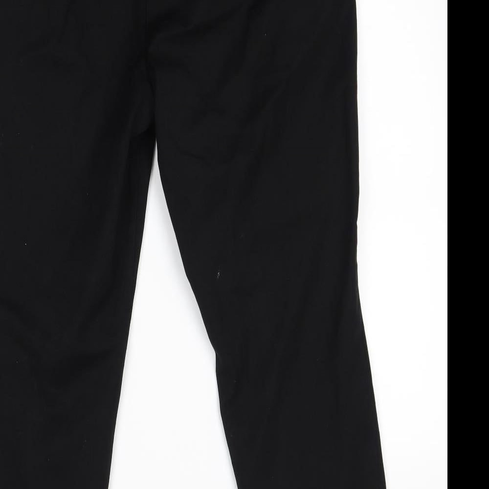M&S Womens Black   Capri Trousers Size 14 L23 in