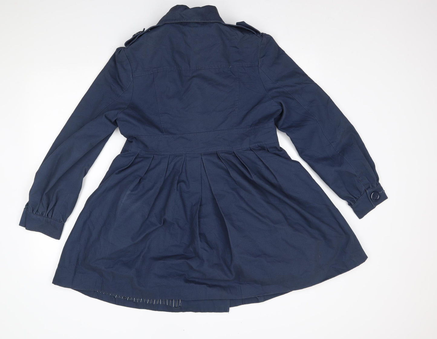 Atmosphere Womens Blue   Pea Coat Coat Size 14