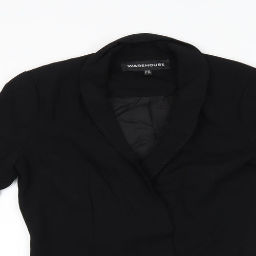 Warehouse Womens Black   Jacket Blazer Size 10
