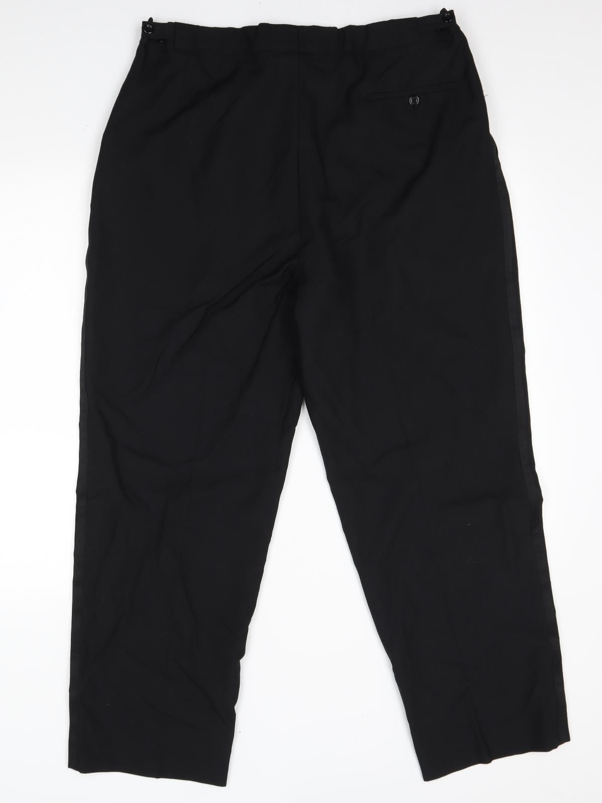 berwin & berwin Mens Black    Suit Trousers Size 36 L29 in