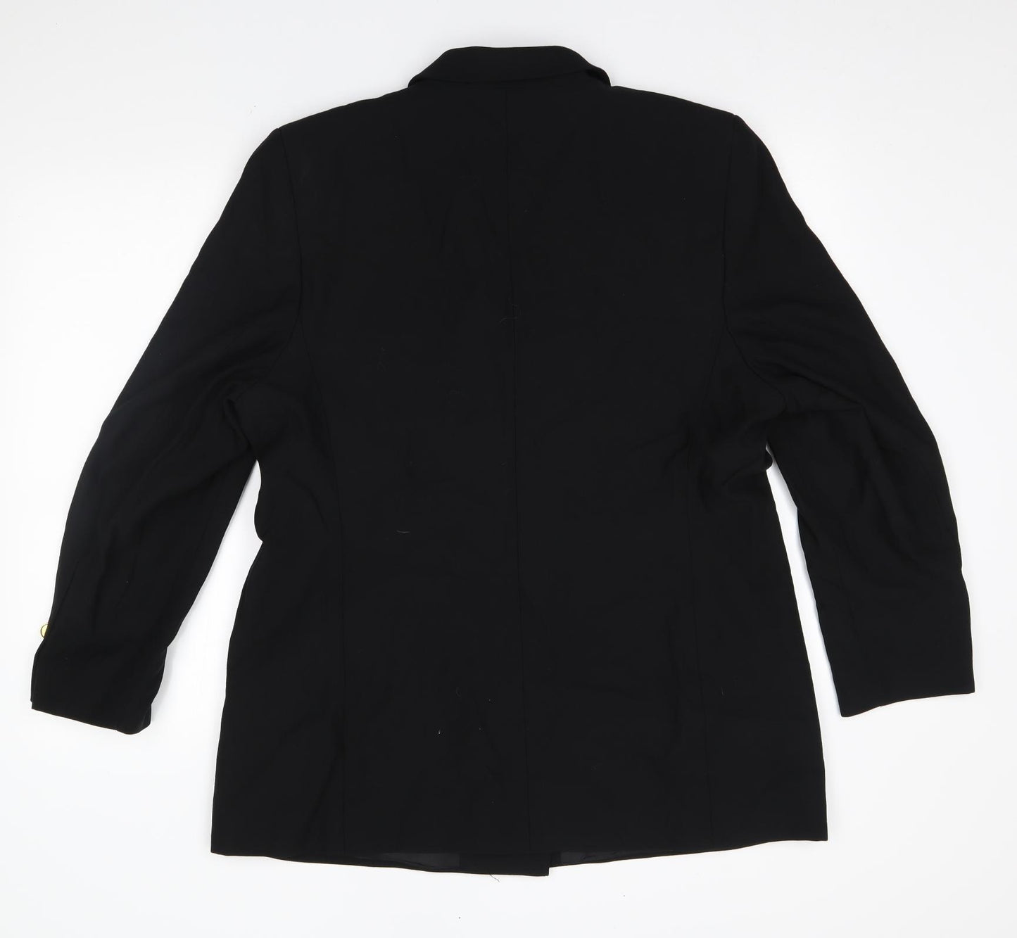 M&S Womens Black   Jacket Blazer Size 20