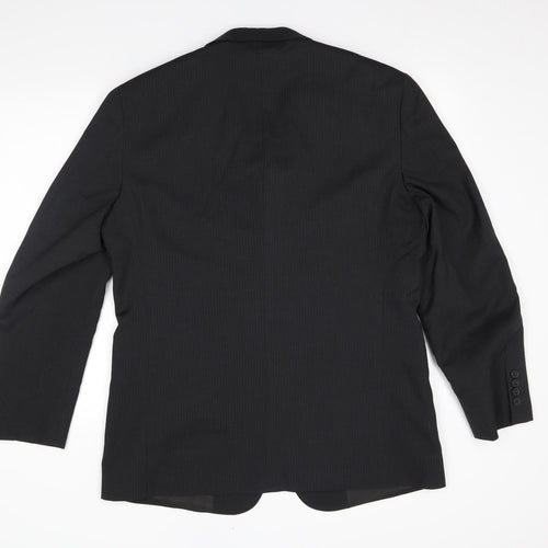 Matalan Mens Grey Striped  Jacket Blazer