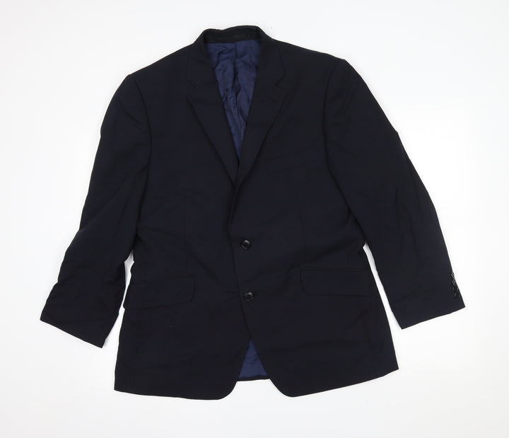 Linea Mens Black Striped  Jacket Blazer