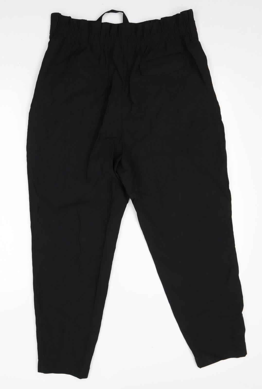 TU Womens Black   Trousers  Size 18 L24 in