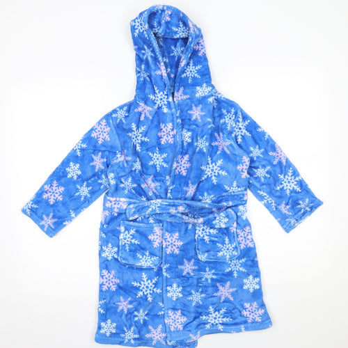 mini kidz Girls Blue    Robe Size 4-5 Years  - Queen