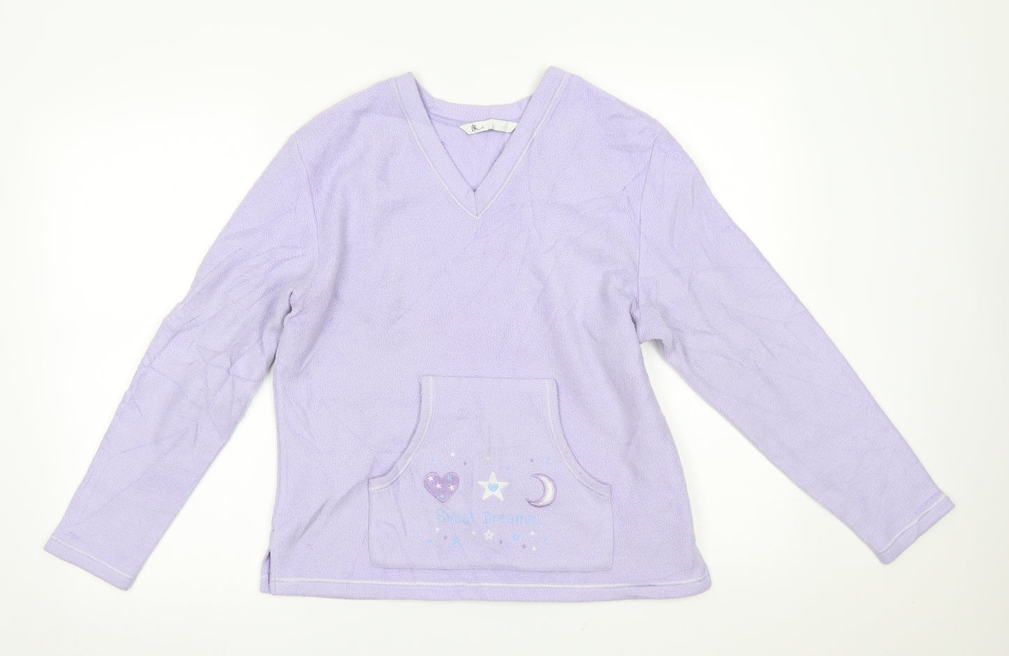 BHS Womens Purple    Pyjama Top Size 12