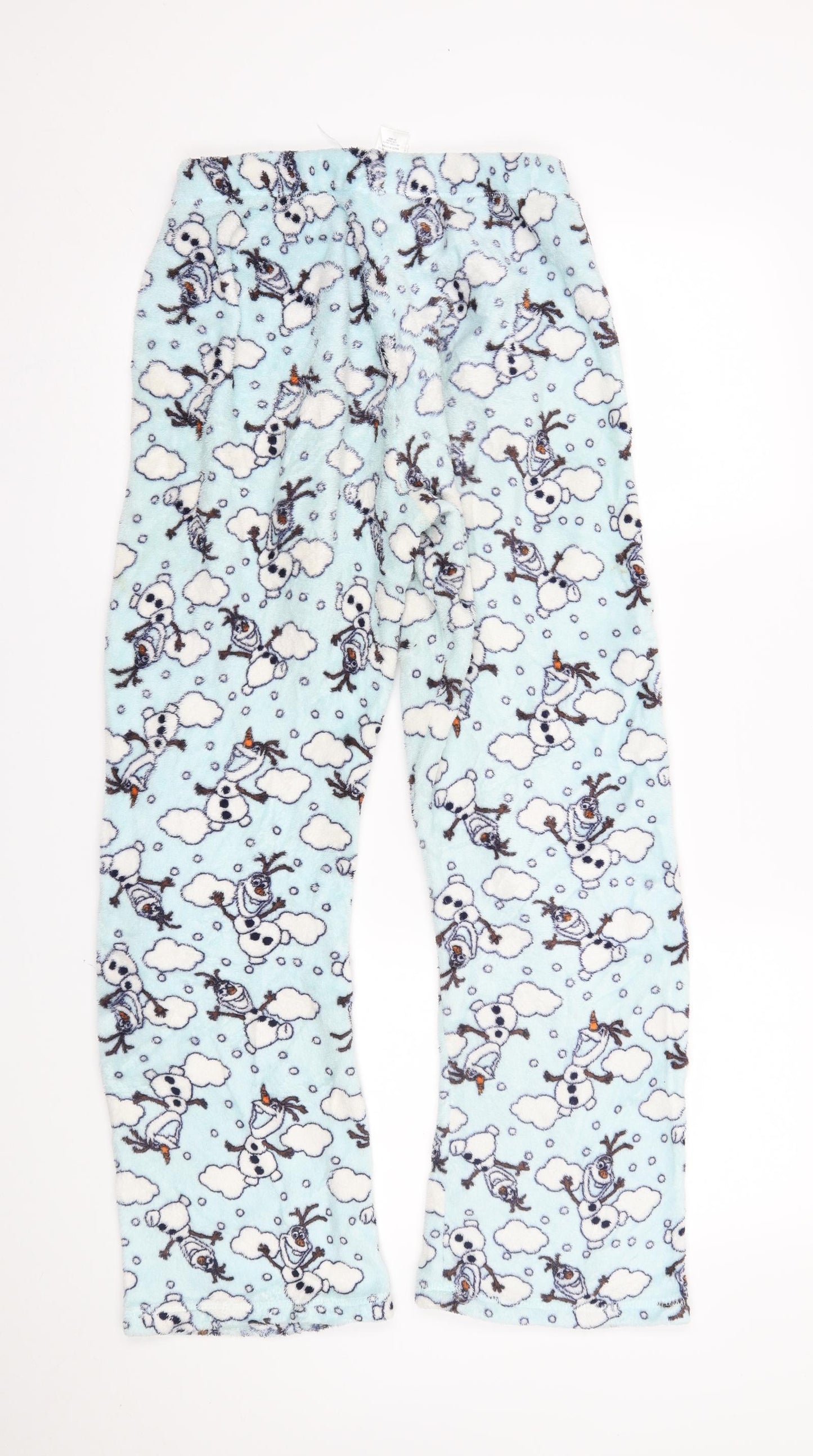 Primark Womens Blue    Pyjama Pants Size S  - frozen, olaf
