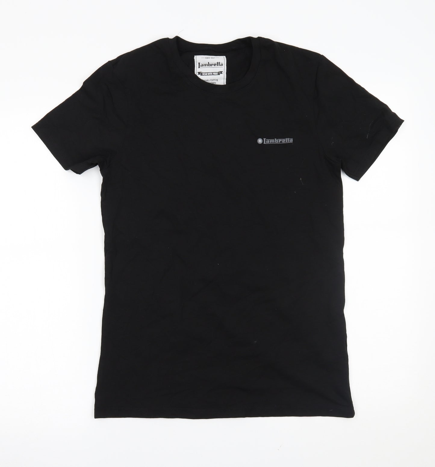 Lambretta Mens Black    T-Shirt Size M
