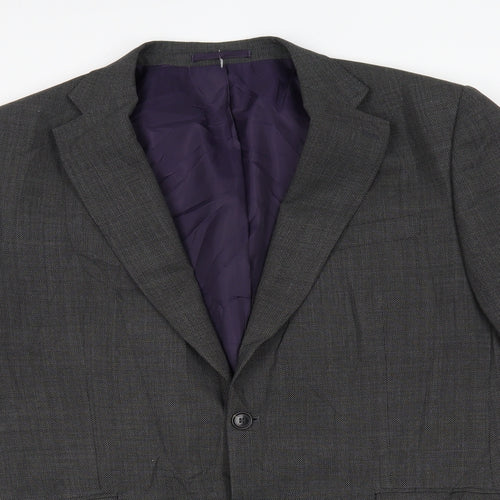 M&S Mens Grey   Jacket Blazer