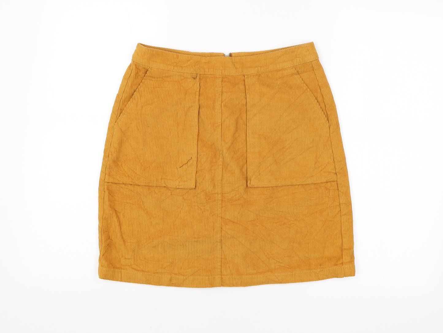 Papaya Womens Orange   Straight & Pencil Skirt Size 8