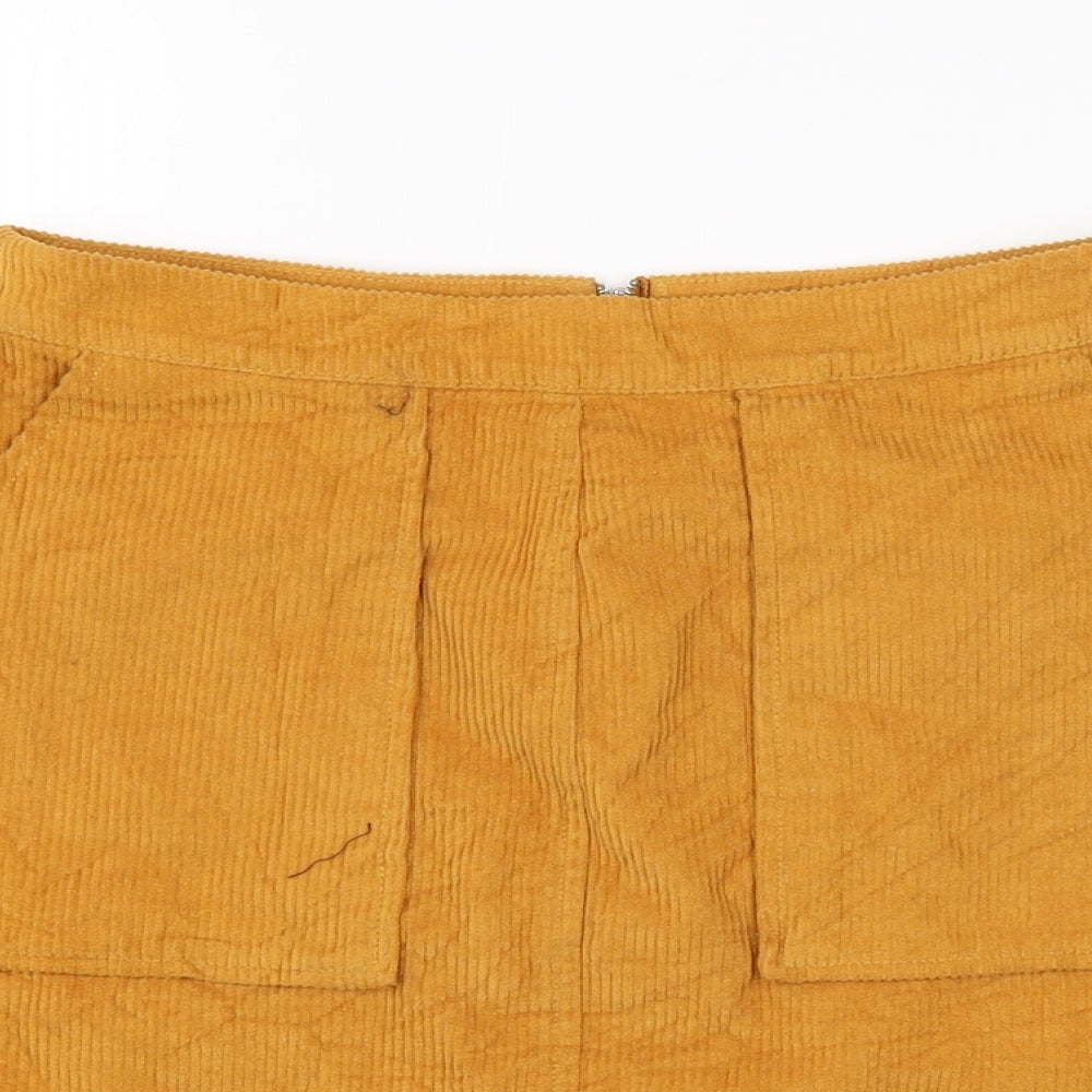 Papaya Womens Orange   Straight & Pencil Skirt Size 8