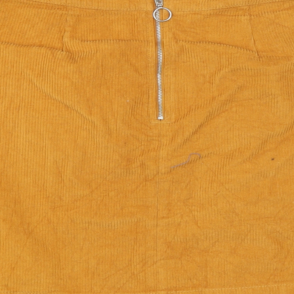 Papaya Womens Orange   Straight & Pencil Skirt Size 8