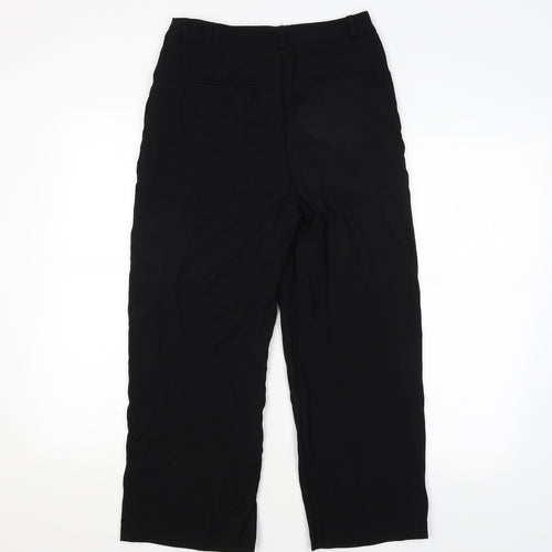 F&F Womens Black   Trousers  Size 8 L26 in