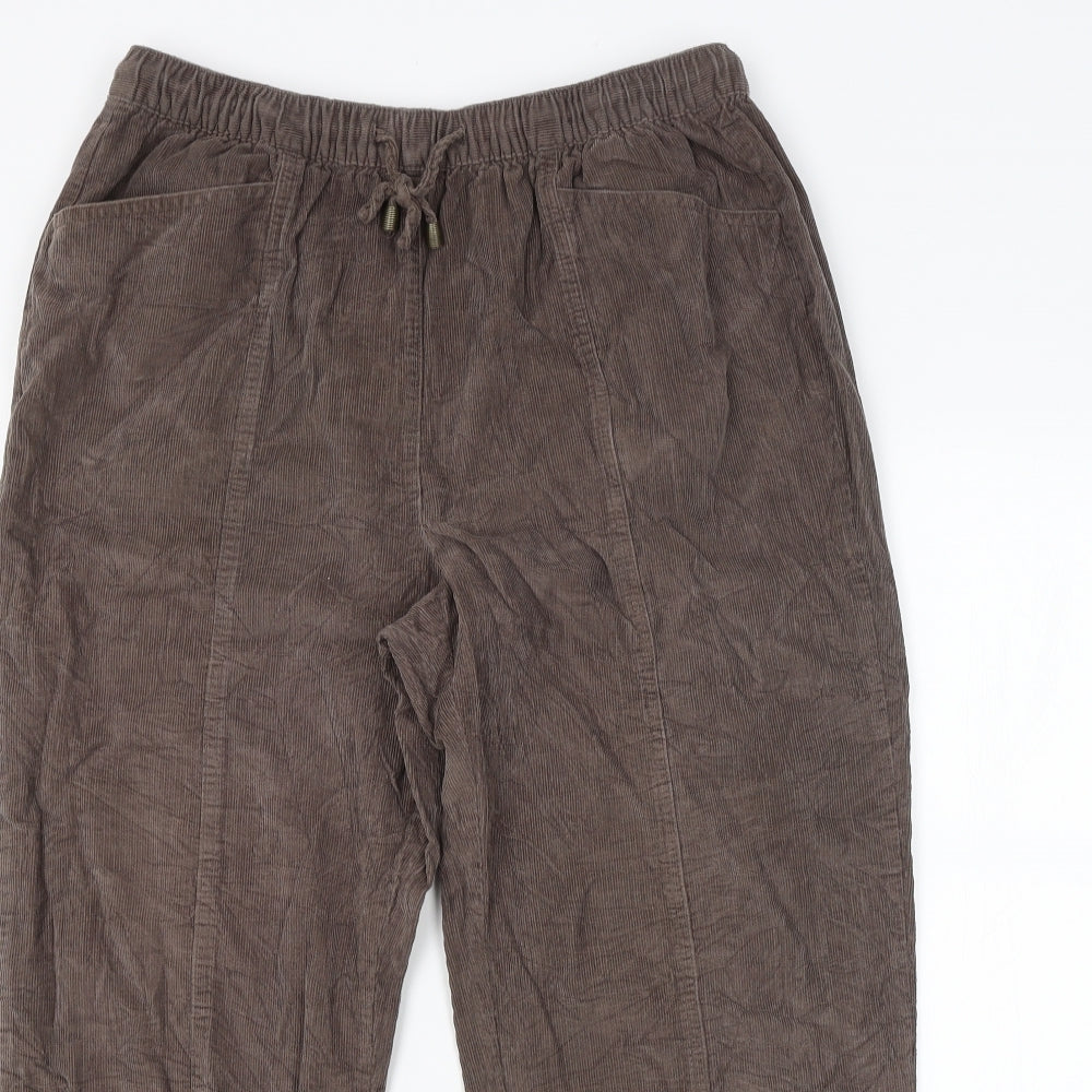 EWM Womens Brown   Trousers  Size 16 L28 in