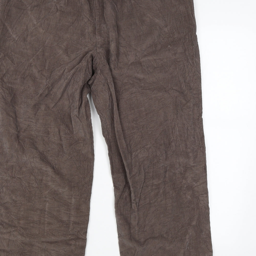 EWM Womens Brown   Trousers  Size 16 L28 in