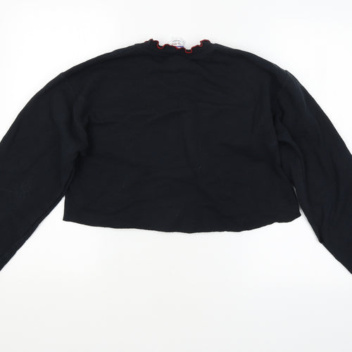 Preworn Womens Black   Pullover Jumper Size S