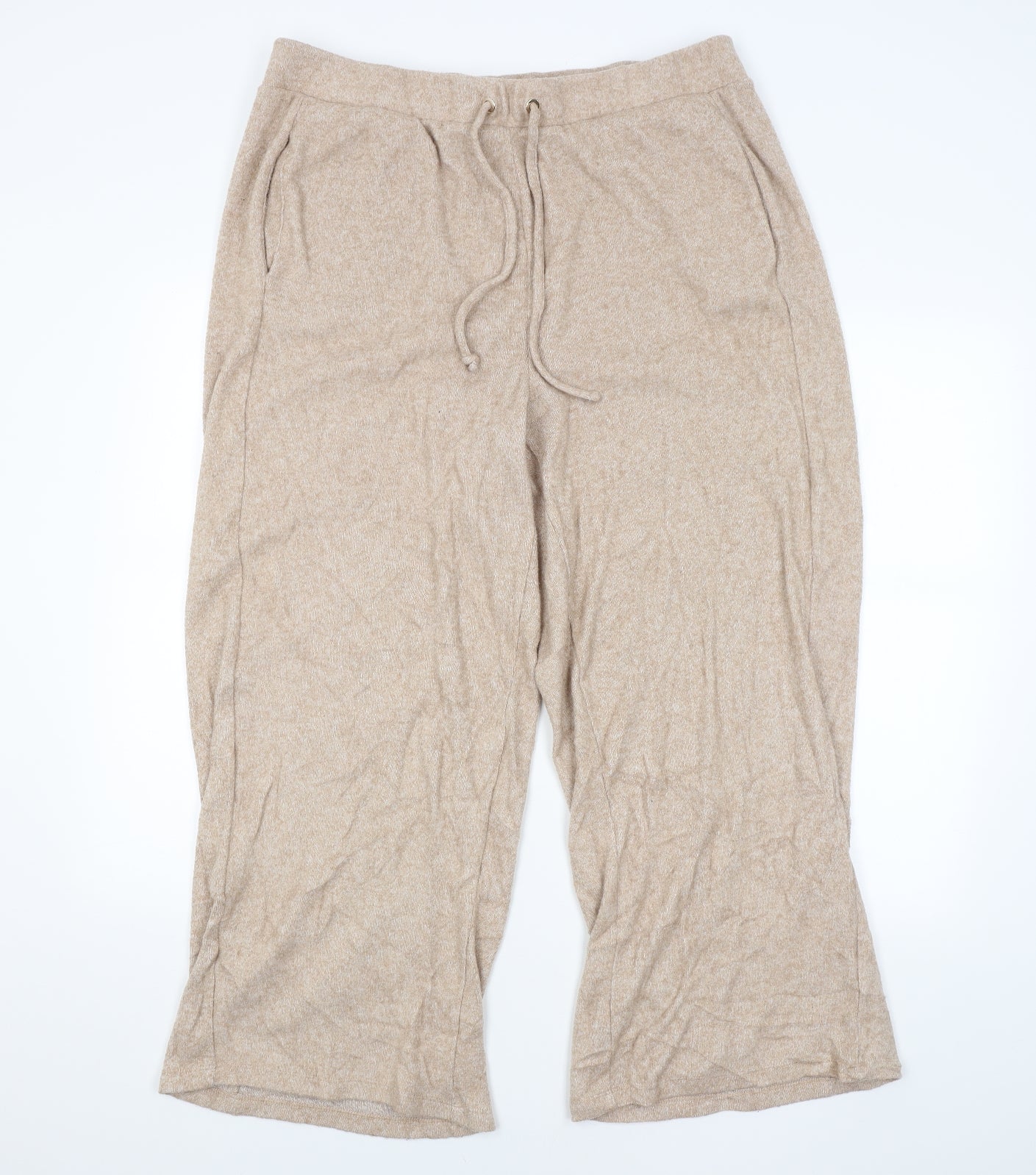 TU Womens Brown   Sweatpants Trousers Size 20 L28 in