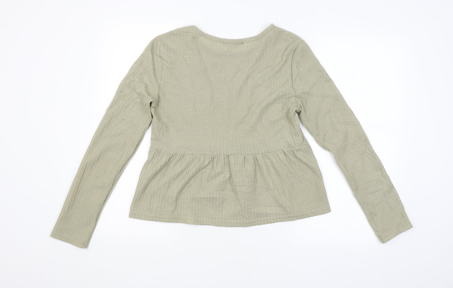 SheIn Womens Green   Basic Blouse Size M