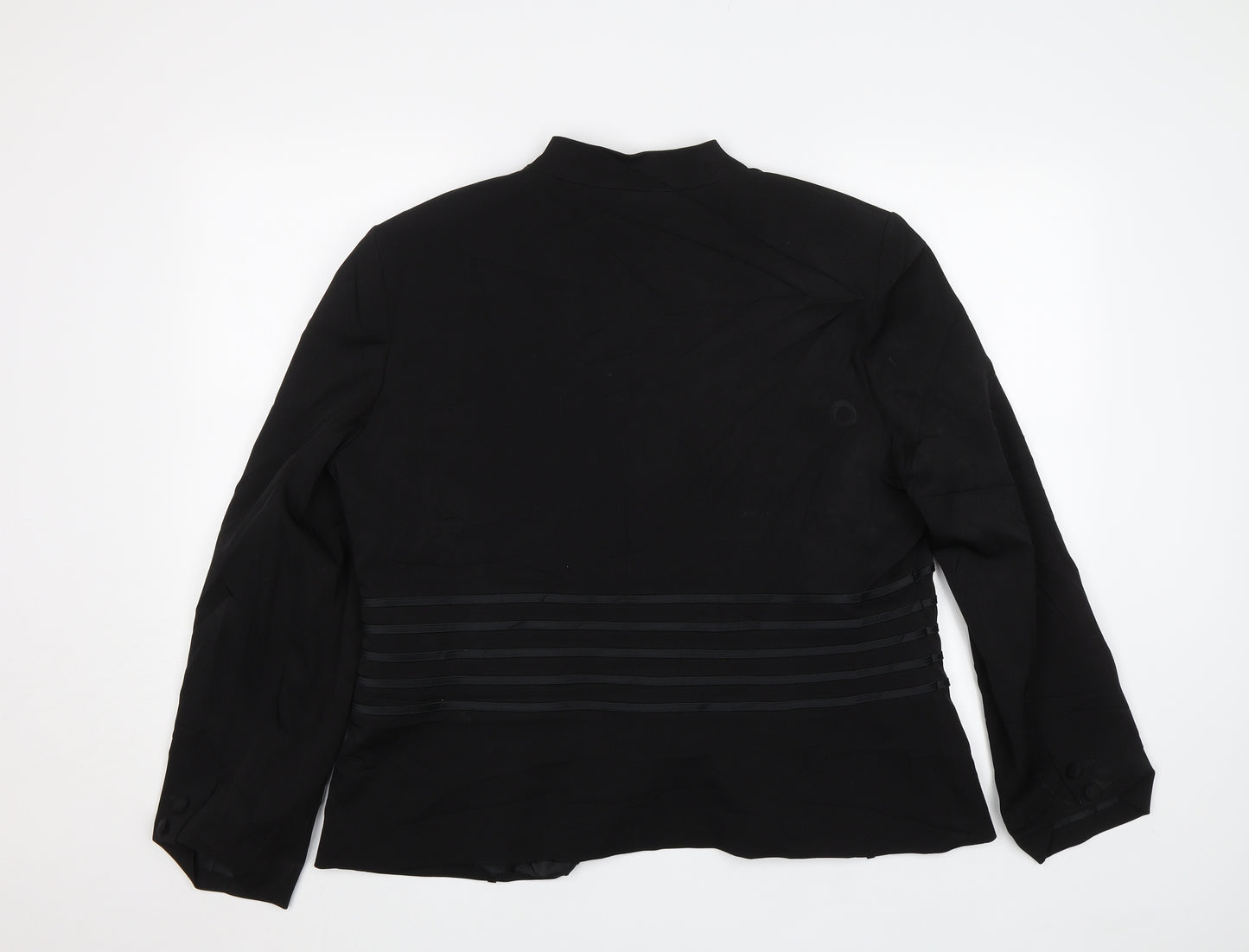 Yta Collection Womens Black   Jacket Blazer Size 20