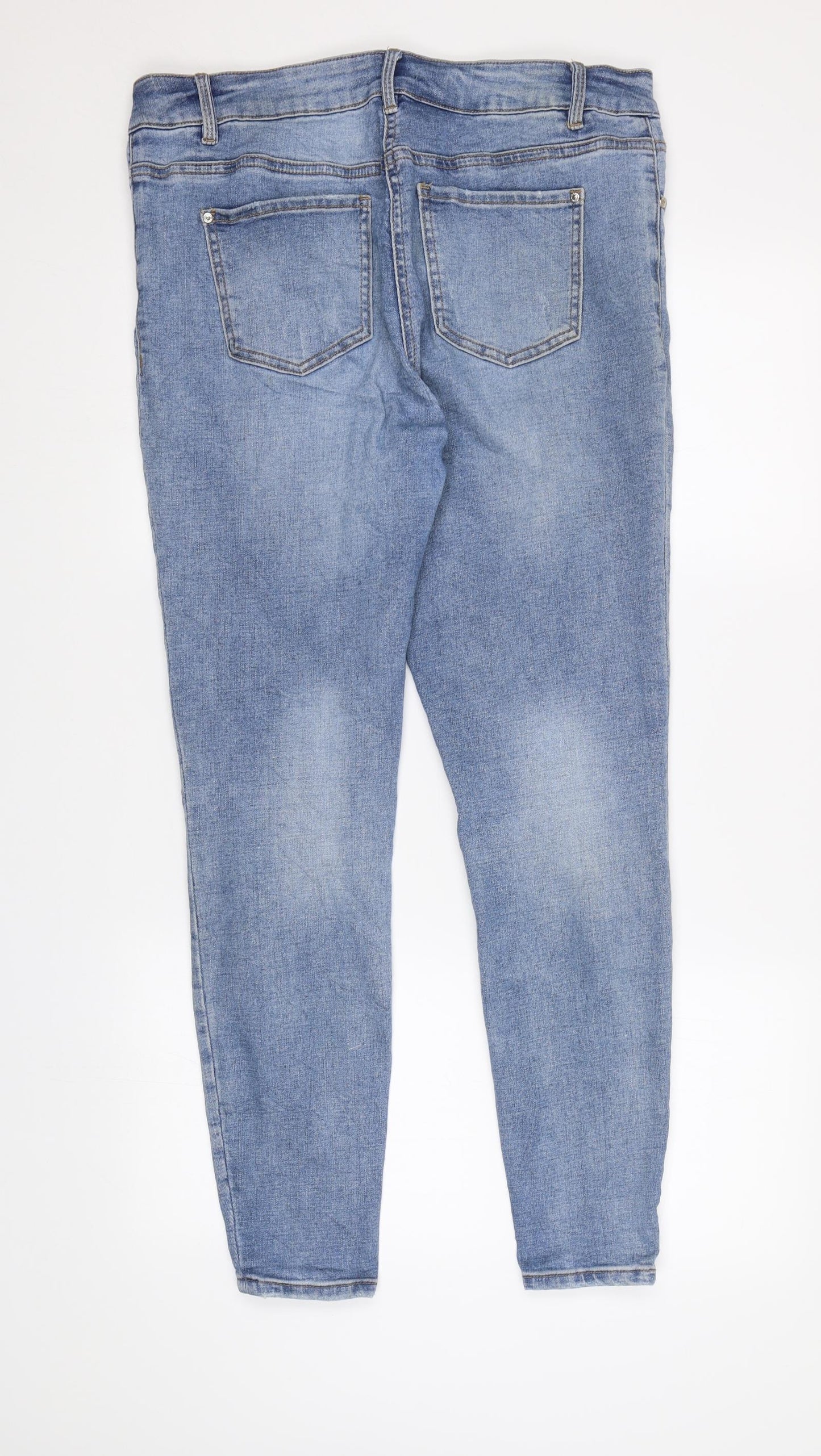 Matalan Womens Blue   Skinny Jeans Size 16 L29 in