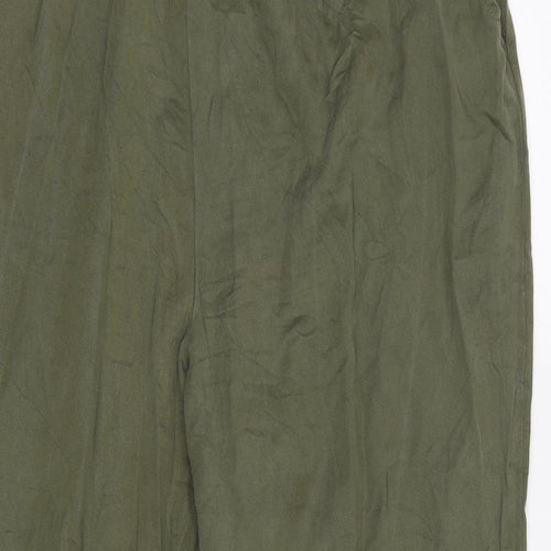 Xint Womens Green   Jegging Trousers Size L L26 in - Elastic Waist Band