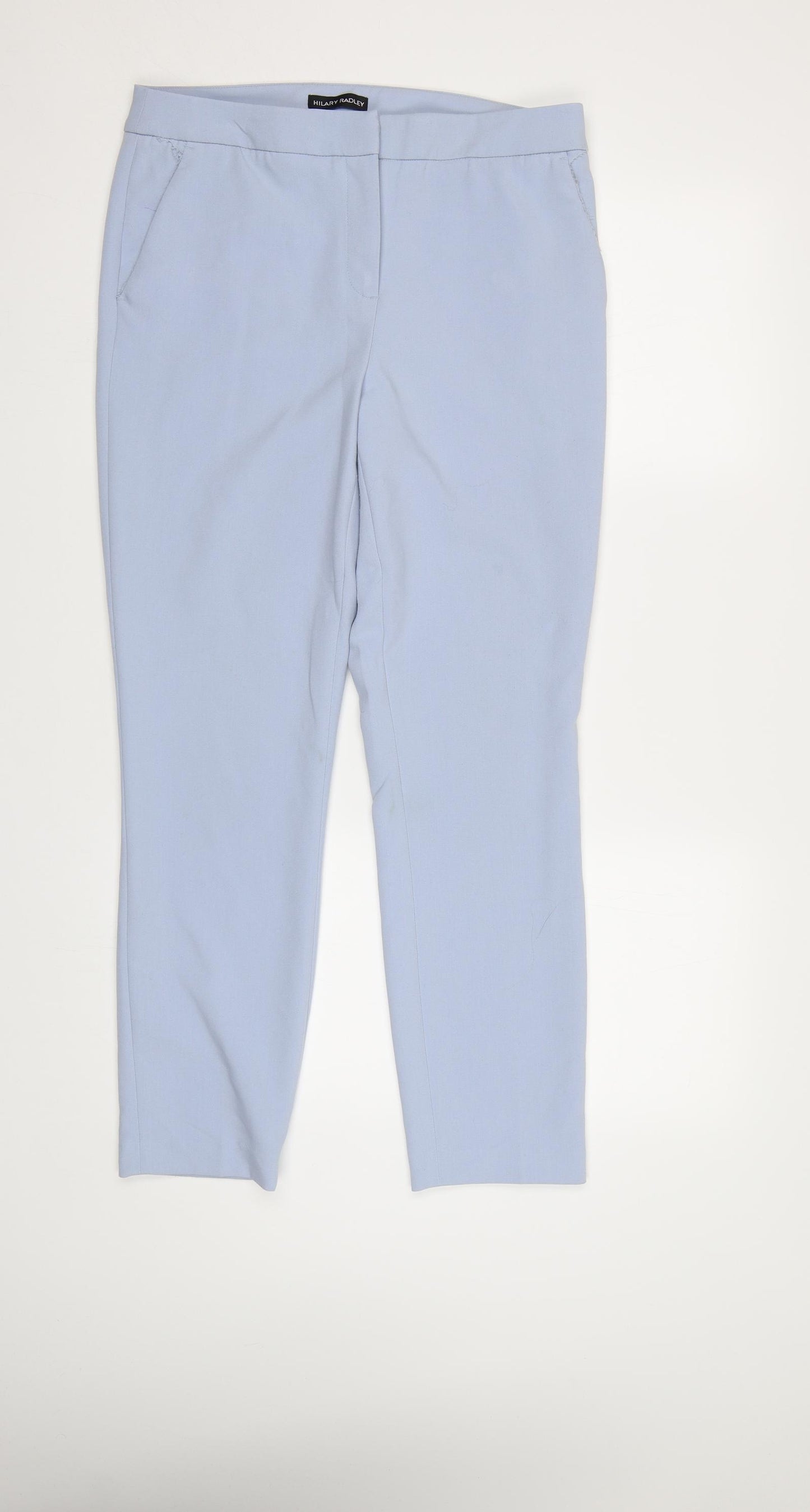 Hilary Radley Womens Blue   Trousers  Size 10 L28 in
