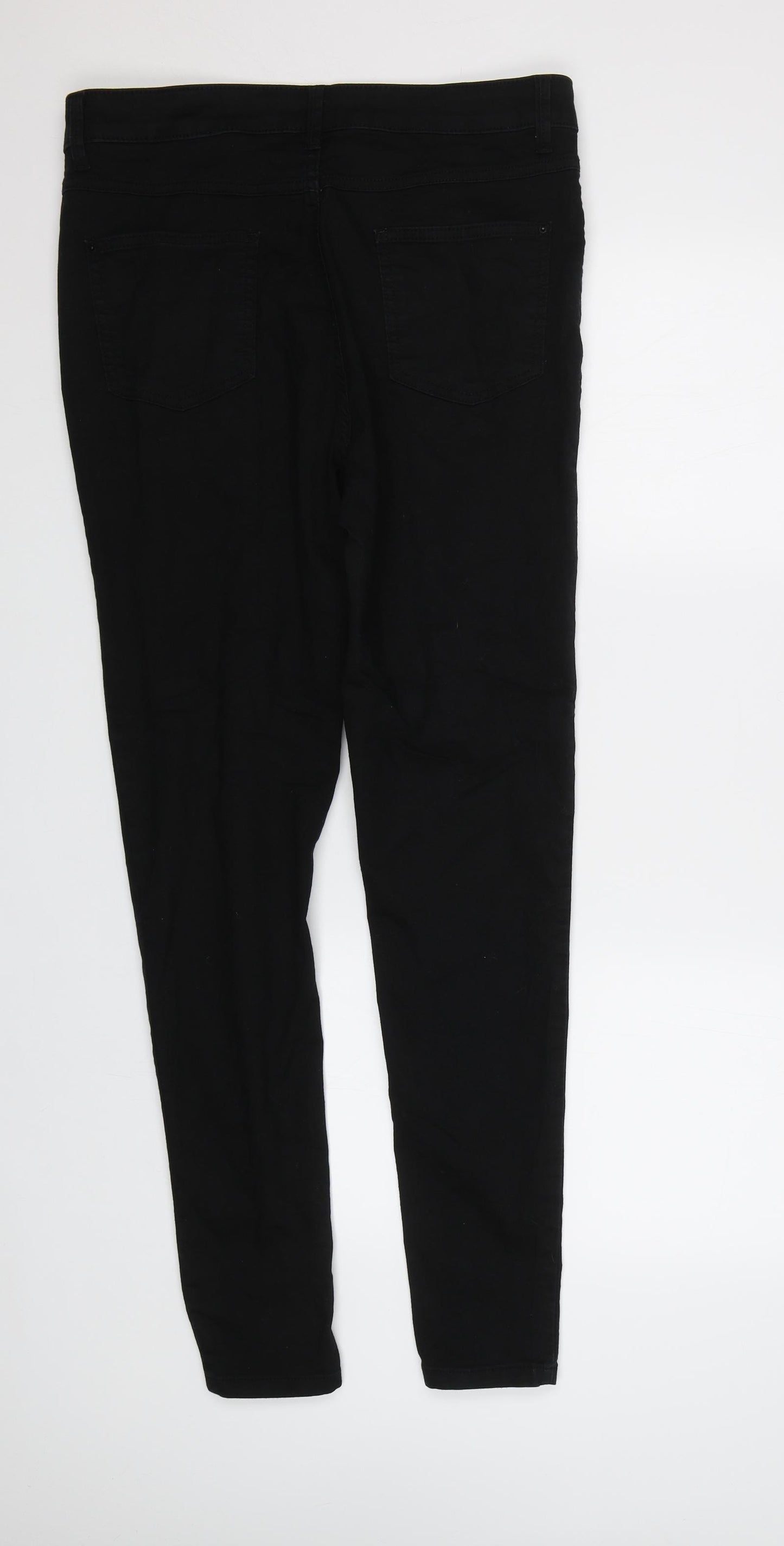 M&S Womens Black   Jegging Jeans Size 14 L30 in