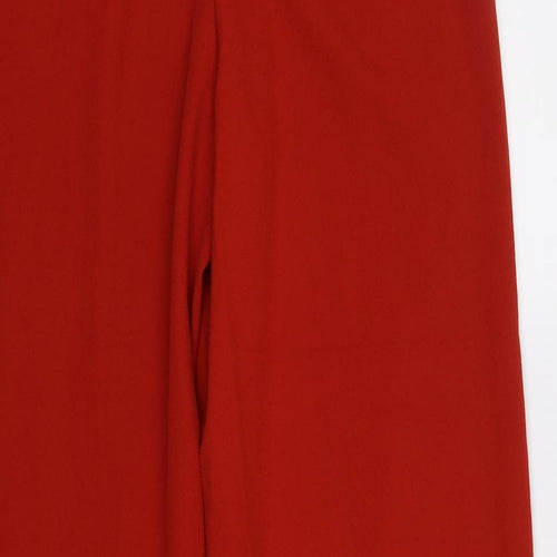 Very Womens Red   Trousers  Size 10 L32 in
