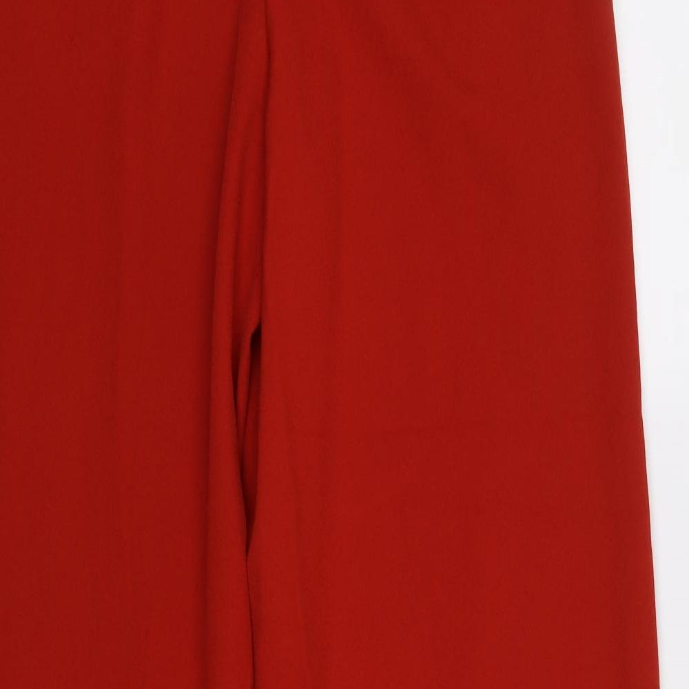 Very Womens Red   Trousers  Size 10 L32 in