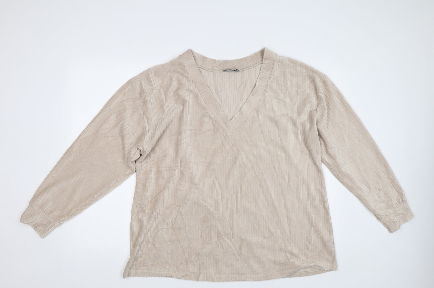 ASOS Womens Beige   Pullover Sweatshirt Size 12