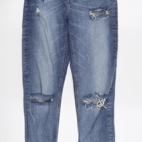 H&M Womens Blue   Skinny Jeans Size 6 L27 in