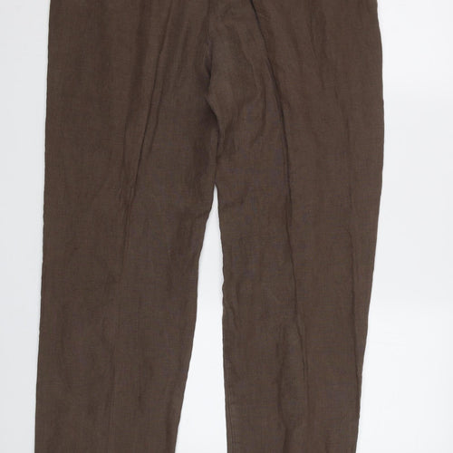 Paz torras Womens Brown   Trousers  Size L L29 in
